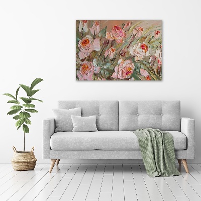 Quadro su vetro Rose