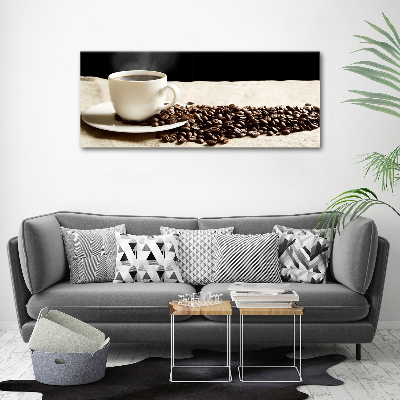 Quadro vetro Caffè aromatico
