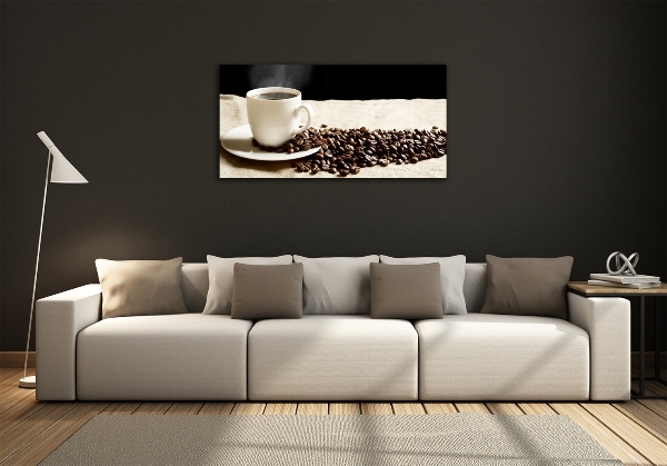 Quadro vetro Caffè aromatico
