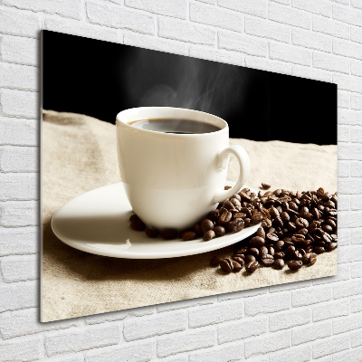 Quadro vetro Caffè aromatico