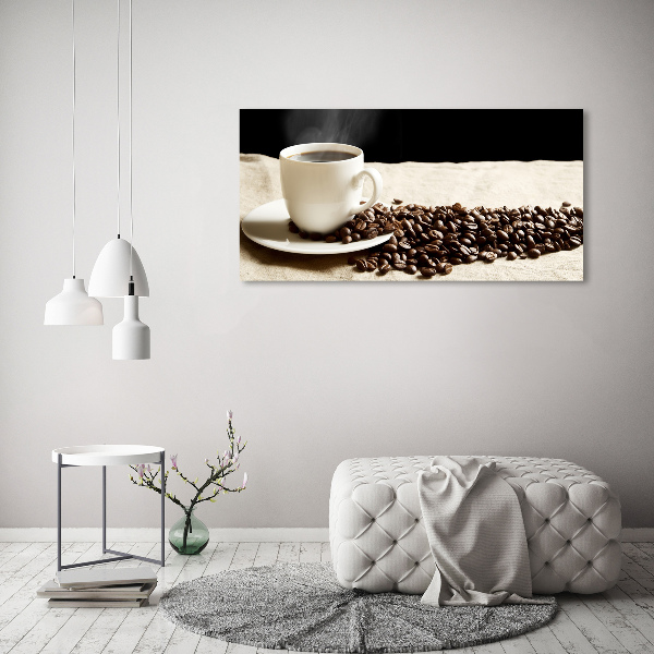Quadro vetro Caffè aromatico