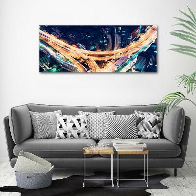 Quadro in verde Autostrada di Tokyo