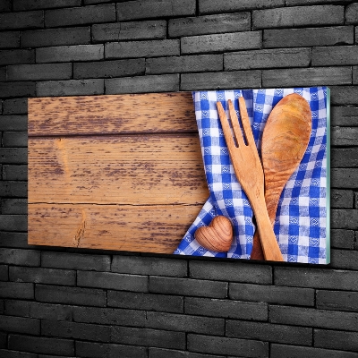 Quadro vetro Utensili in legno