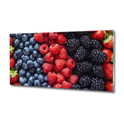 Quadro vetro Frutti di bosco