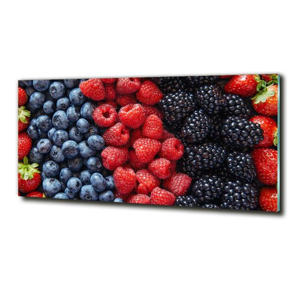 Quadro vetro Frutti di bosco