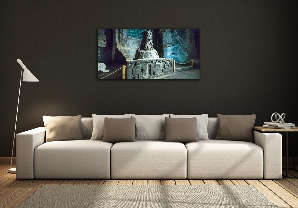 Quadro vetro Miniera di sale