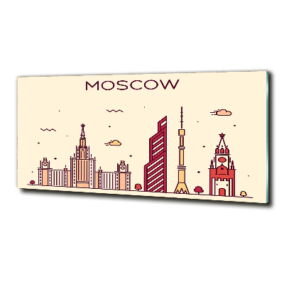 Quadro su vetro Edifici di Mosca