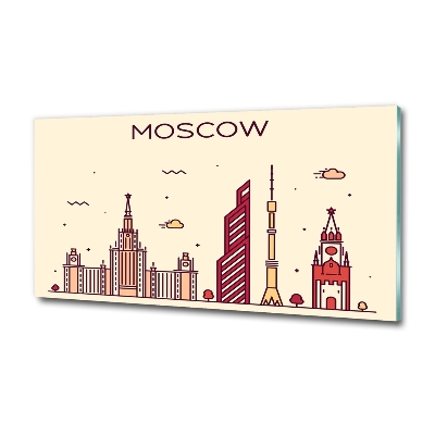 Quadro su vetro Edifici di Mosca