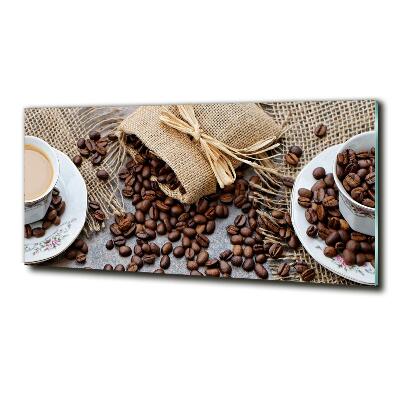 Quadro su vetro Caffè con latte