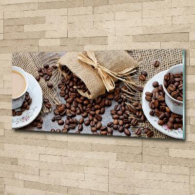 Quadro su vetro Caffè con latte