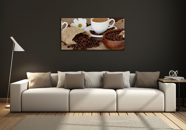 Quadro vetro Caffè con latte