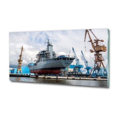 Quadro vetro Cantiere navale
