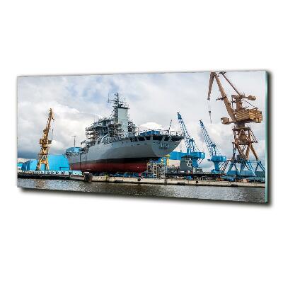 Quadro vetro Cantiere navale