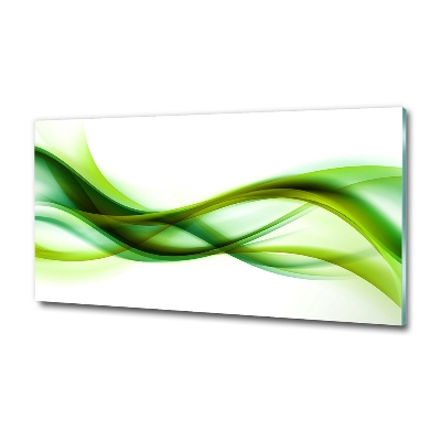 Quadro in vetro Onde astratte