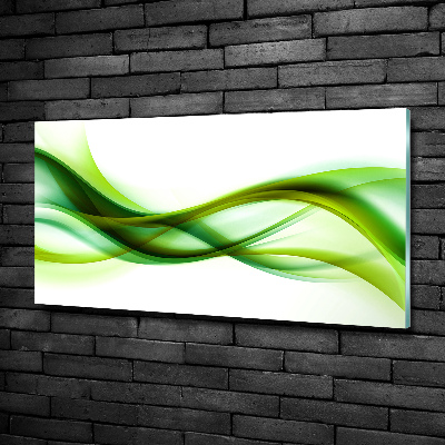 Quadro in vetro Onde astratte