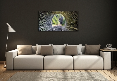 Quadro su vetro Galleria ferroviaria