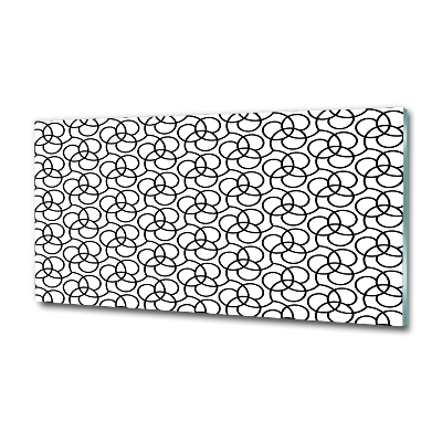 Quadro in verde Sfondo geometrico