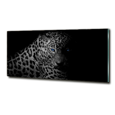 Quadro su vetro Leopardo