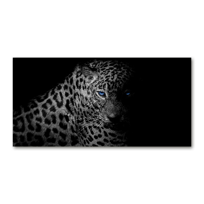 Quadro su vetro Leopardo