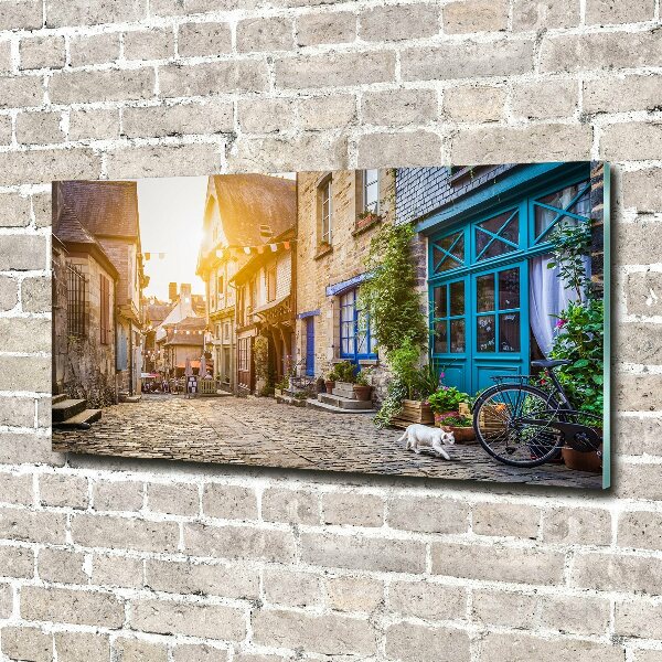 Quadro su vetro Una strada affascinante