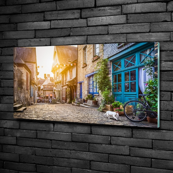 Quadro su vetro Una strada affascinante