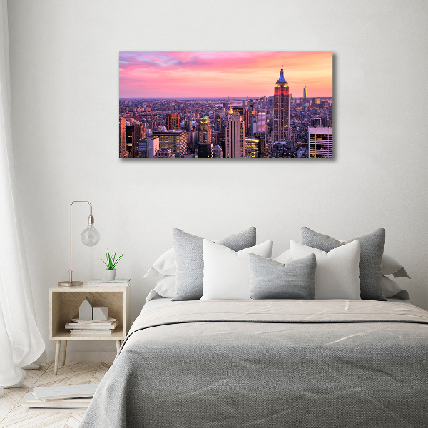 Quadro vetro New York Ovest