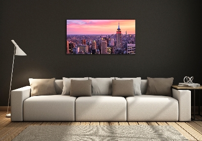 Quadro vetro New York Ovest