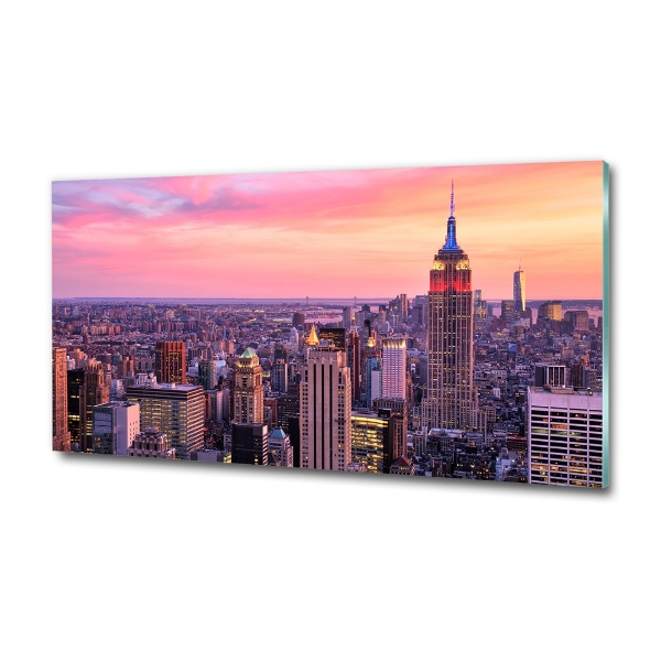 Quadro vetro New York Ovest