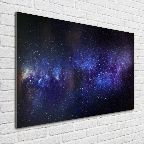 Quadro su vetro Via Lattea