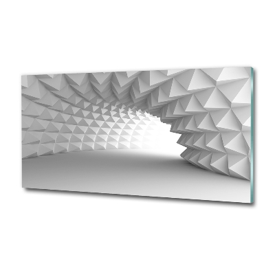 Quadro vetro Tunnel astratto