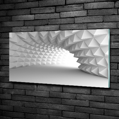 Quadro vetro Tunnel astratto