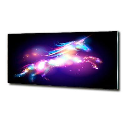 Quadro su vetro Unicorno
