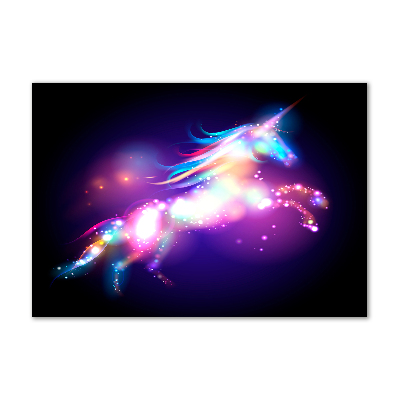 Quadro su vetro Unicorno