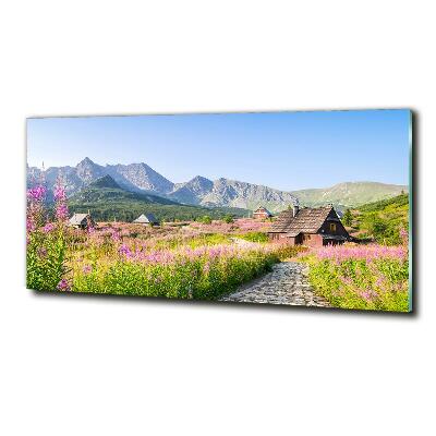 Quadro vetro Rifugi di montagna
