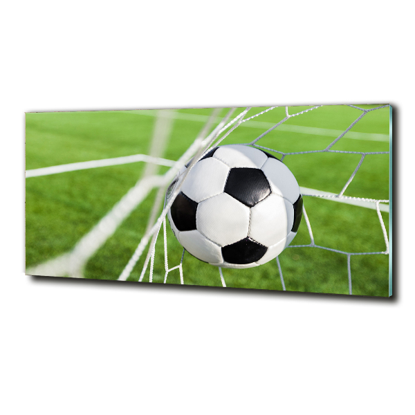 Quadro su vetro La palla è in porta