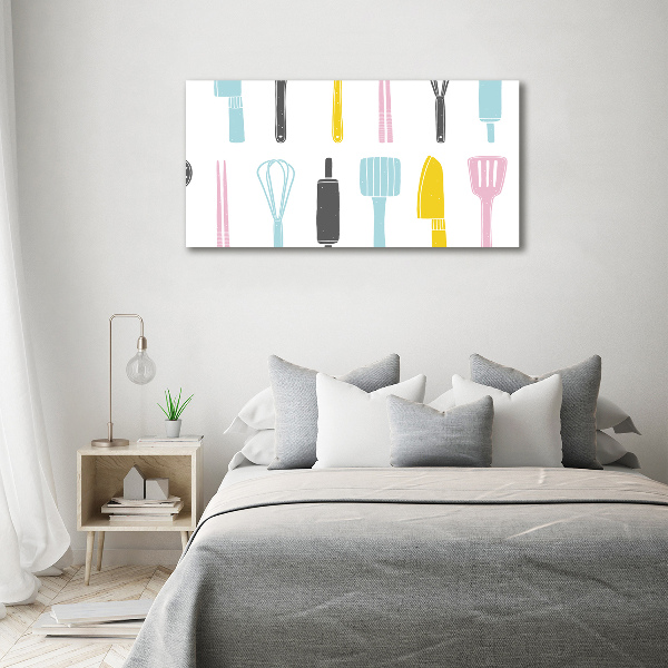Quadro su vetro Utensili da cucina