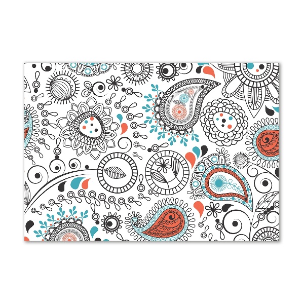 Quadro in verde Ornamenti