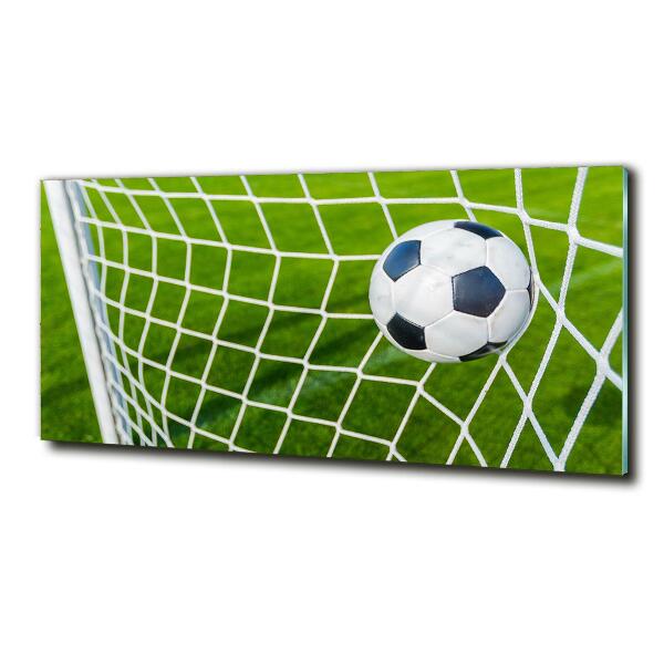 Quadro in verde La palla è in porta