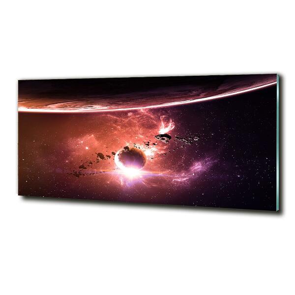 Quadro in vetro Galassia