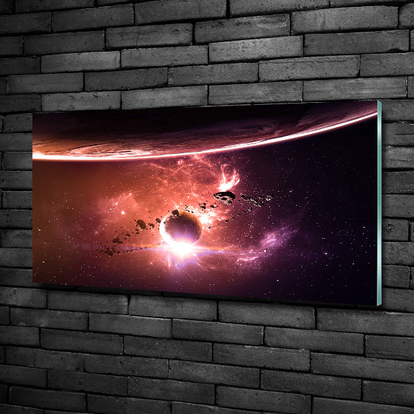 Quadro in vetro Galassia