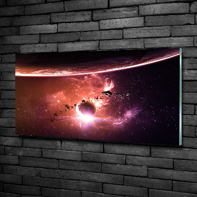 Quadro in vetro Galassia