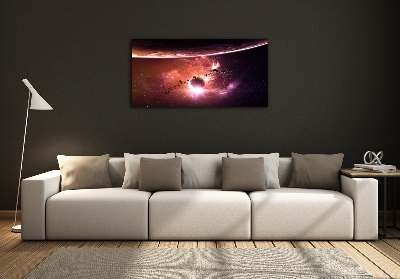 Quadro in vetro Galassia