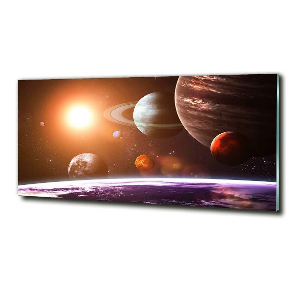Quadro vetro Sistema solare