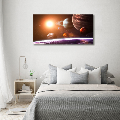Quadro vetro Sistema solare