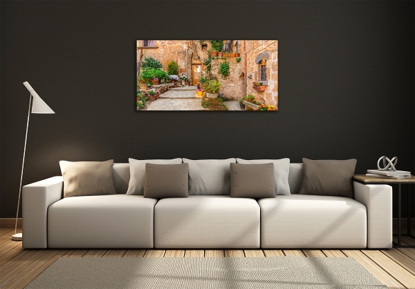 Quadro su vetro Una strada affascinante