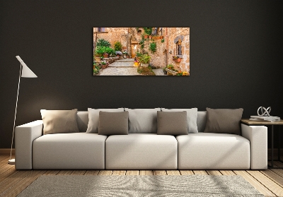 Quadro su vetro Una strada affascinante