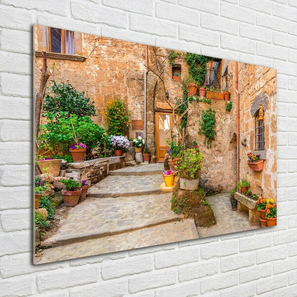 Quadro su vetro Una strada affascinante