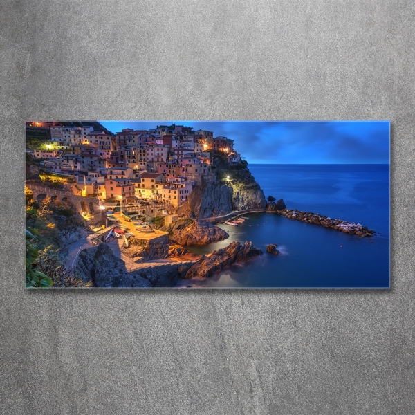 Quadro in verde Manarola, Italia