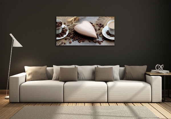 Quadro in verde Caffè con latte