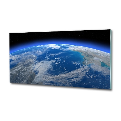 Quadro su vetro Pianeta Terra